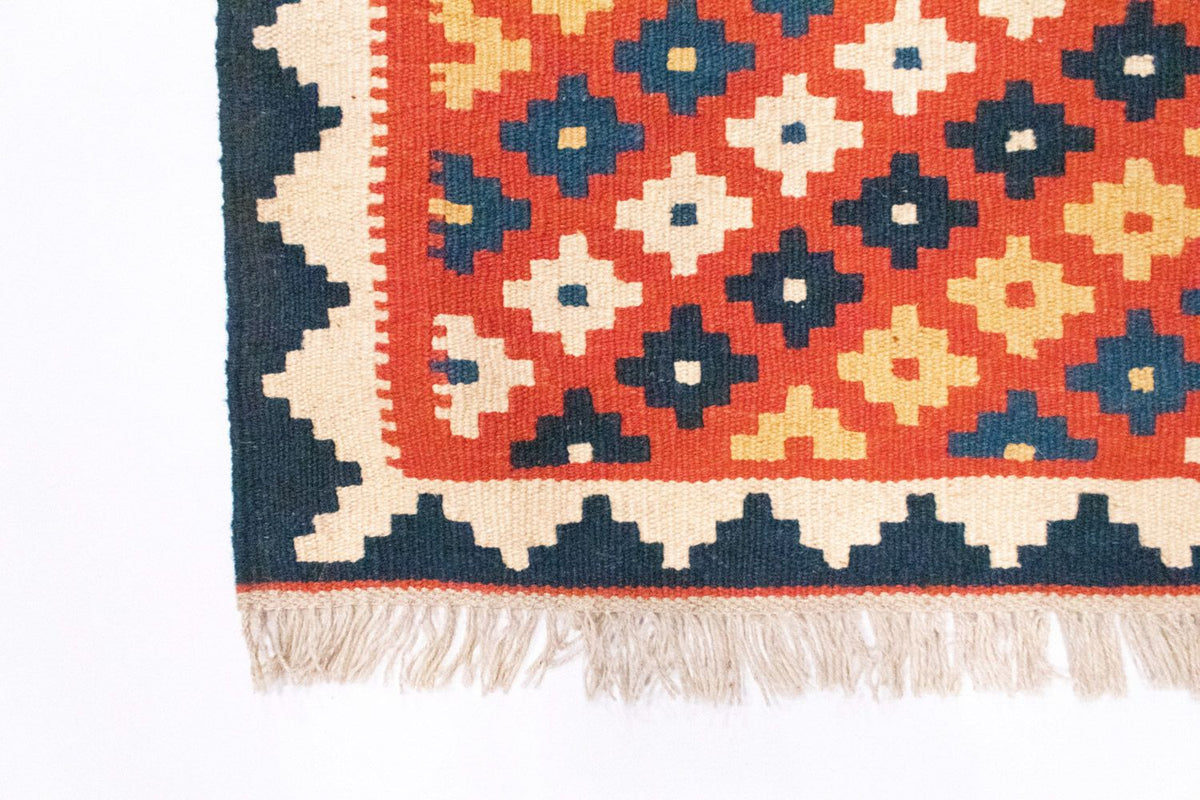 Kelim Rug - Oriental - 98 x 65 cm - orange