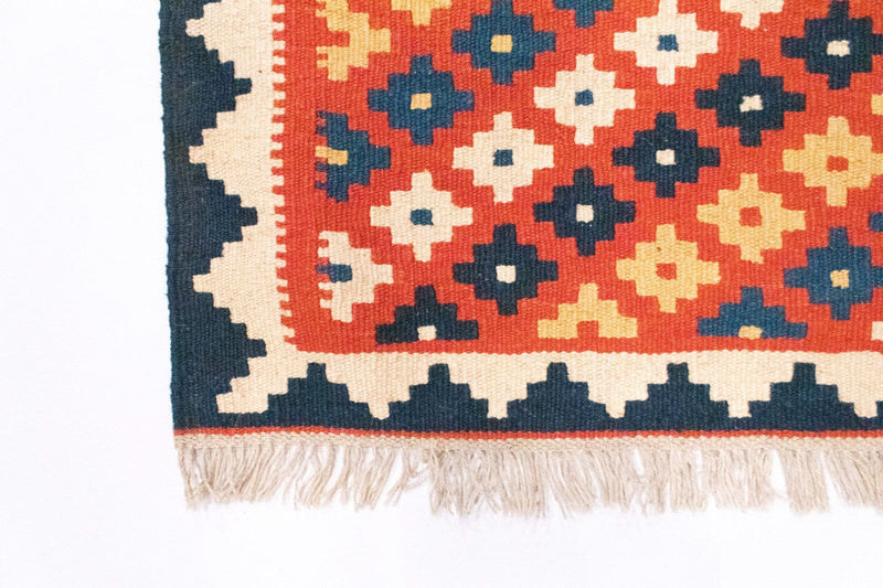 Kelim Rug - Oriental - 98 x 65 cm - orange