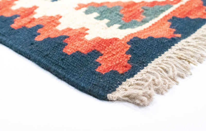 Kelim Rug - Oriental - 95 x 65 cm - orange