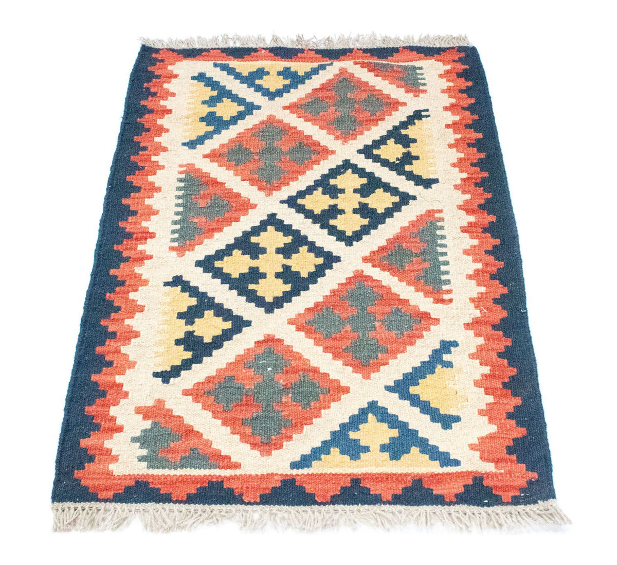 Kelim Rug - Oriental - 95 x 65 cm - orange