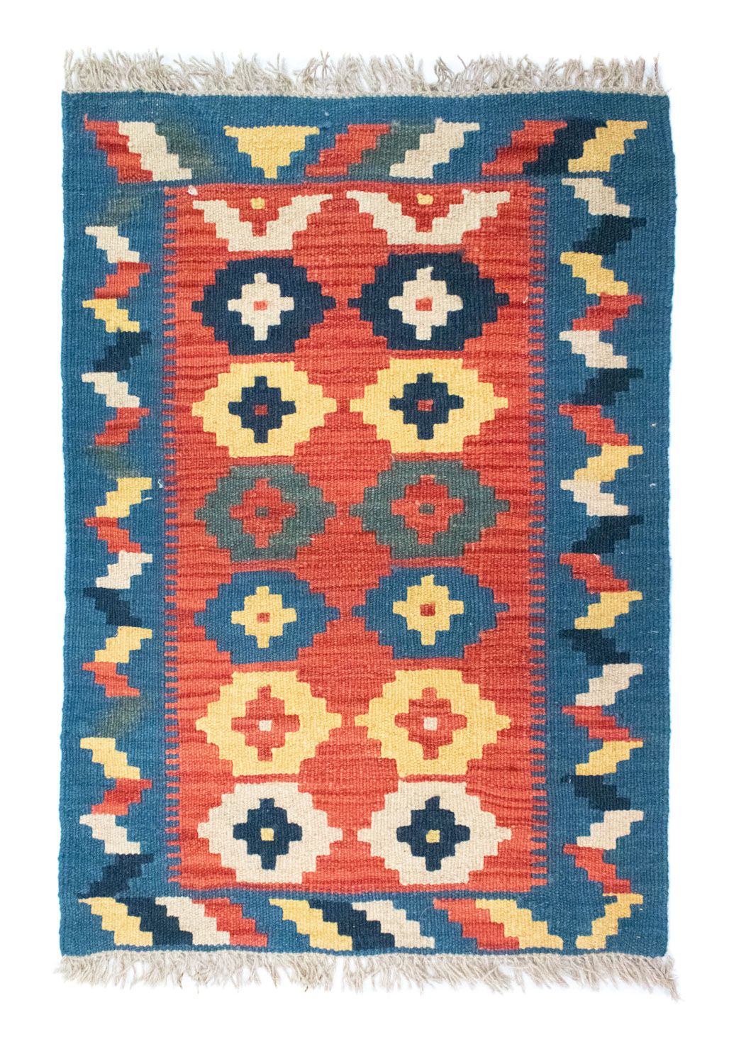 Kelim Rug - Oriental - 87 x 62 cm - orange