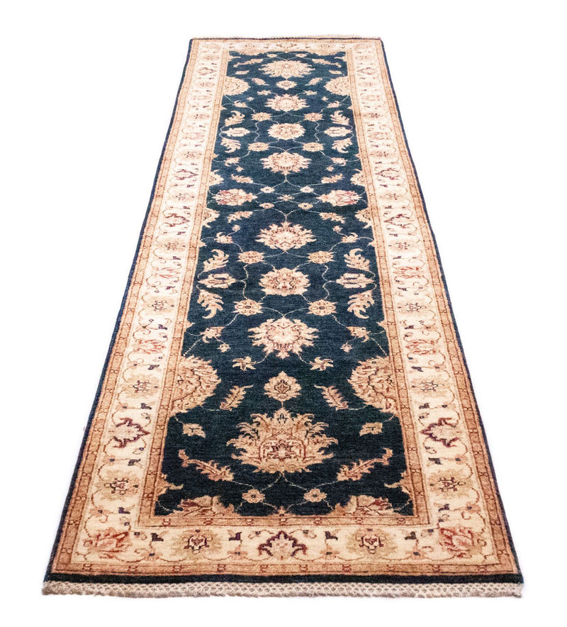 Runner Ziegler Rug - 298 x 81 cm - blue