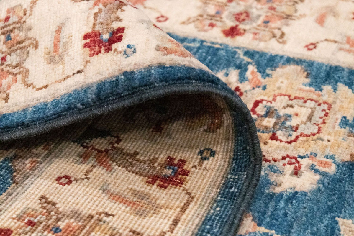 Runner Ziegler Rug - 303 x 84 cm - blue