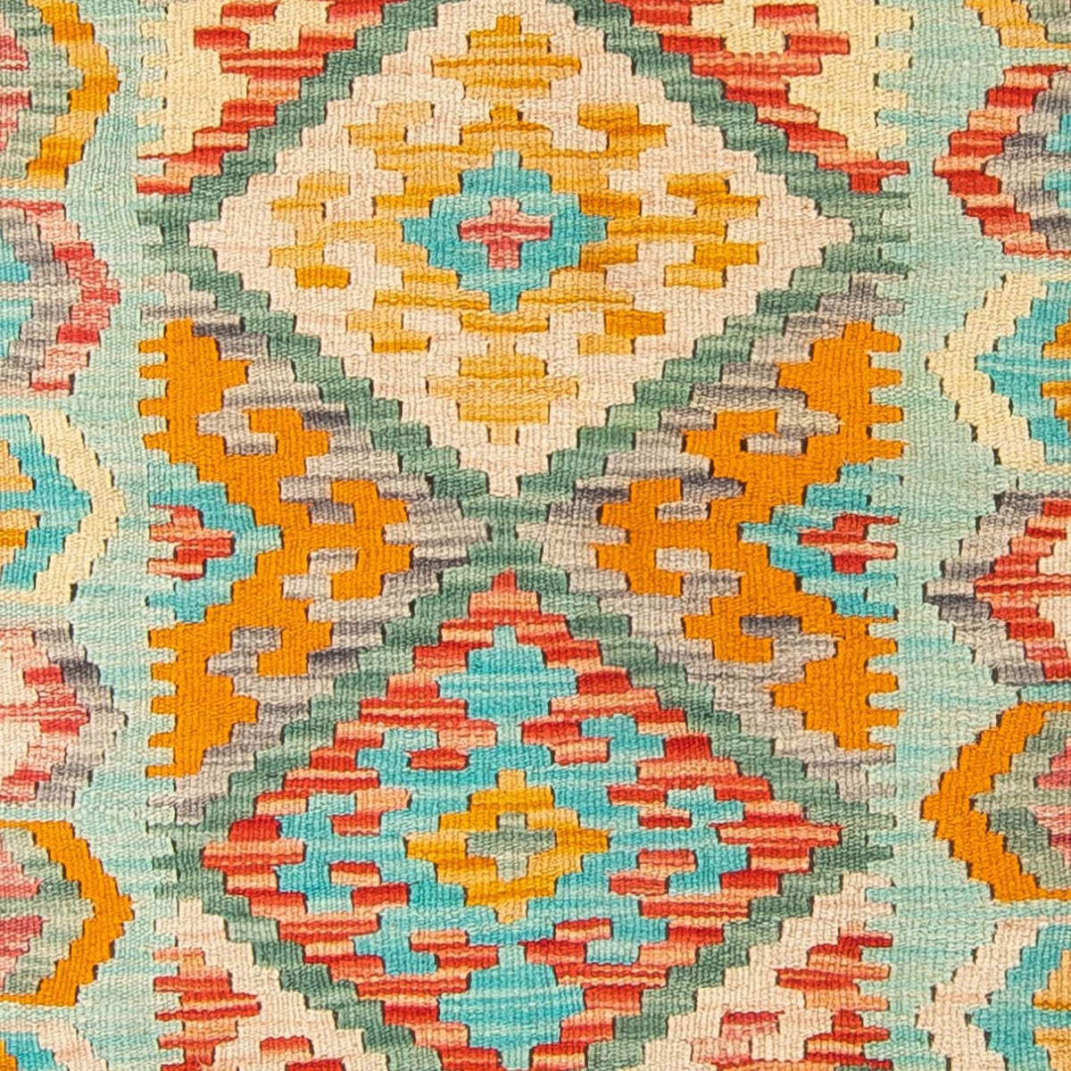 Kelim Rug - Splash - 161 x 105 cm - multicolored