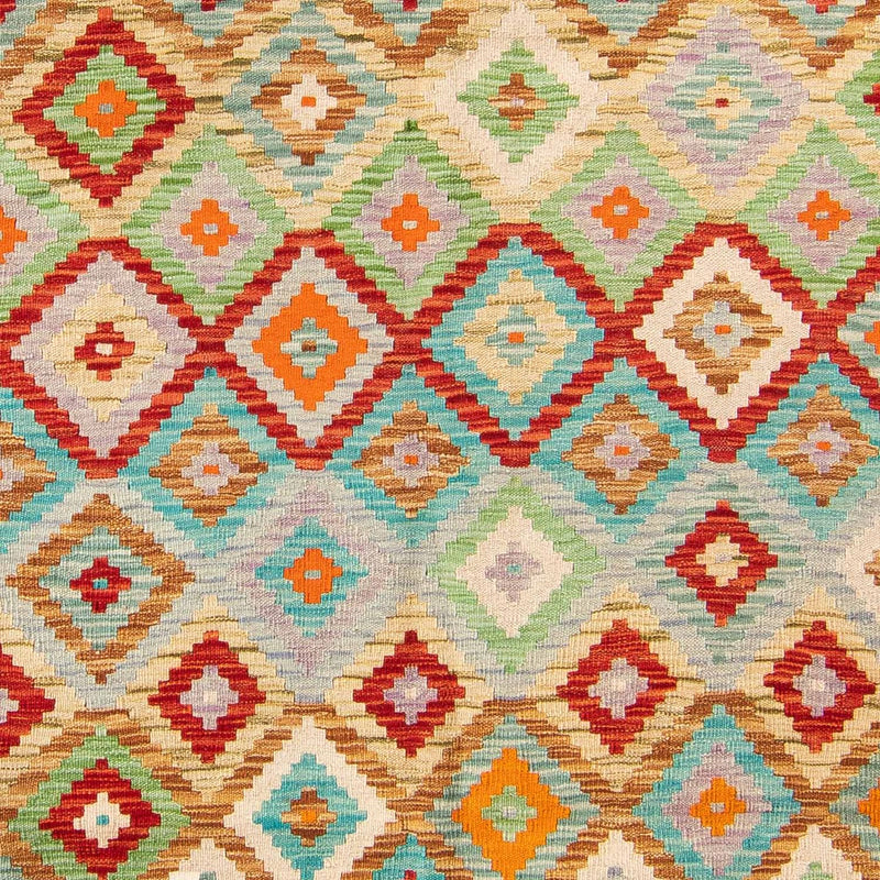 Kelim Rug - Splash - 244 x 175 cm - multicolored