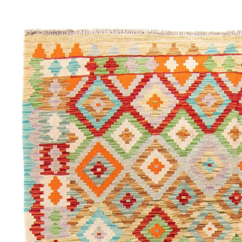 Kelim Rug - Splash - 244 x 175 cm - multicolored