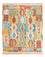 Kelim Rug - Splash - 203 x 152 cm - multicolored