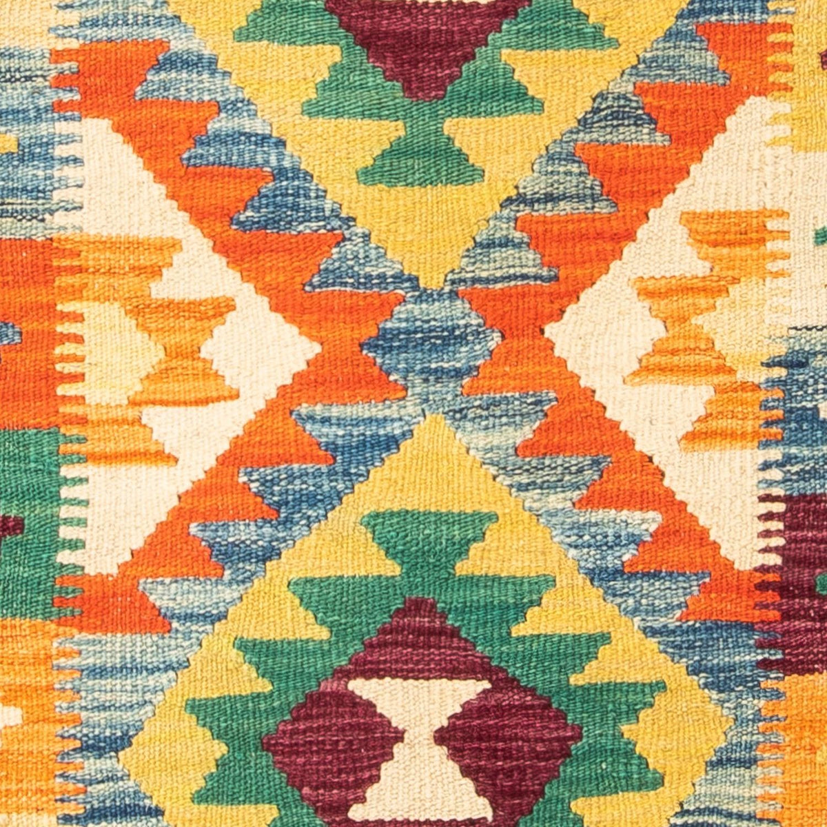 Kelim Rug - Splash - 124 x 77 cm - beige