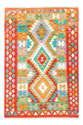 Kelim Rug - Splash - 154 x 102 cm - rust