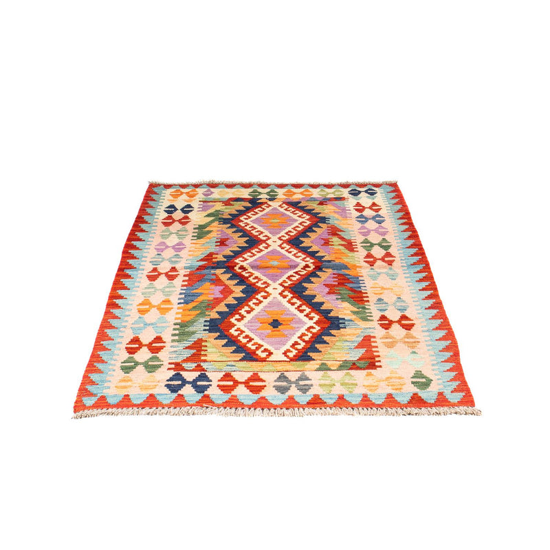 Kelim Rug - Splash - 157 x 101 cm - rust