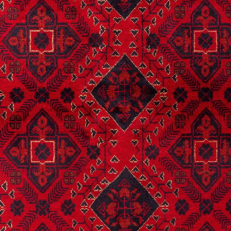 Afghan Rug - Kunduz - 199 x 126 cm - dark red