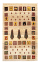 Loribaft Rug 150x106cm - Perserteppich Wollteppich