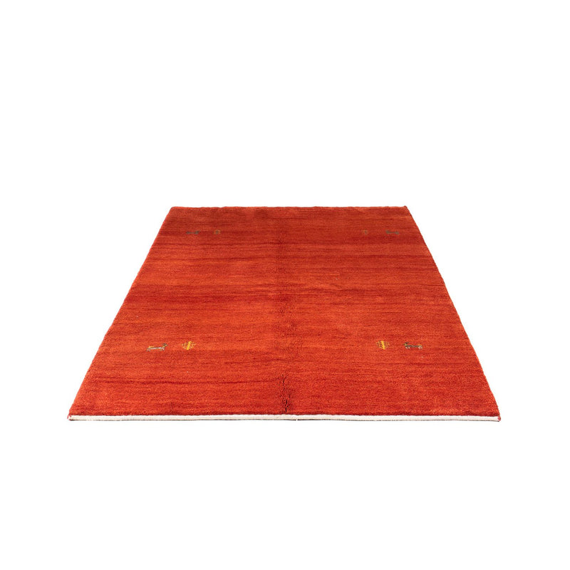 Gabbeh Rug - Loribaft Perser - 182 x 130 cm - dark red