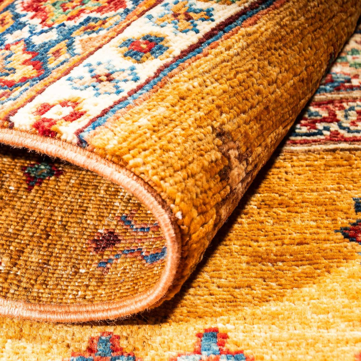 Runner Ziegler Rug - Shal - 215 x 74 cm - orange