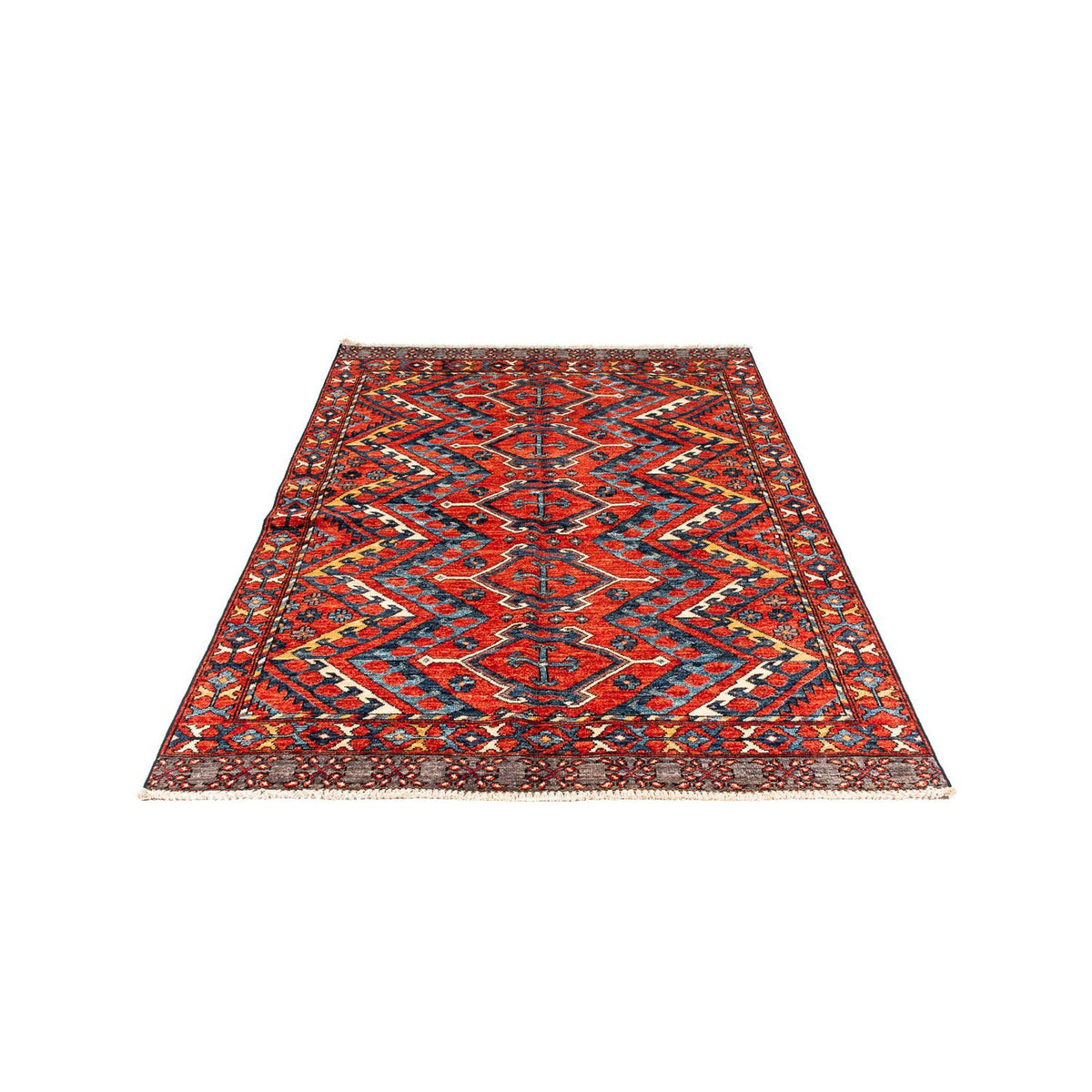 Afghan Rug - 182 x 118 cm - multicolored