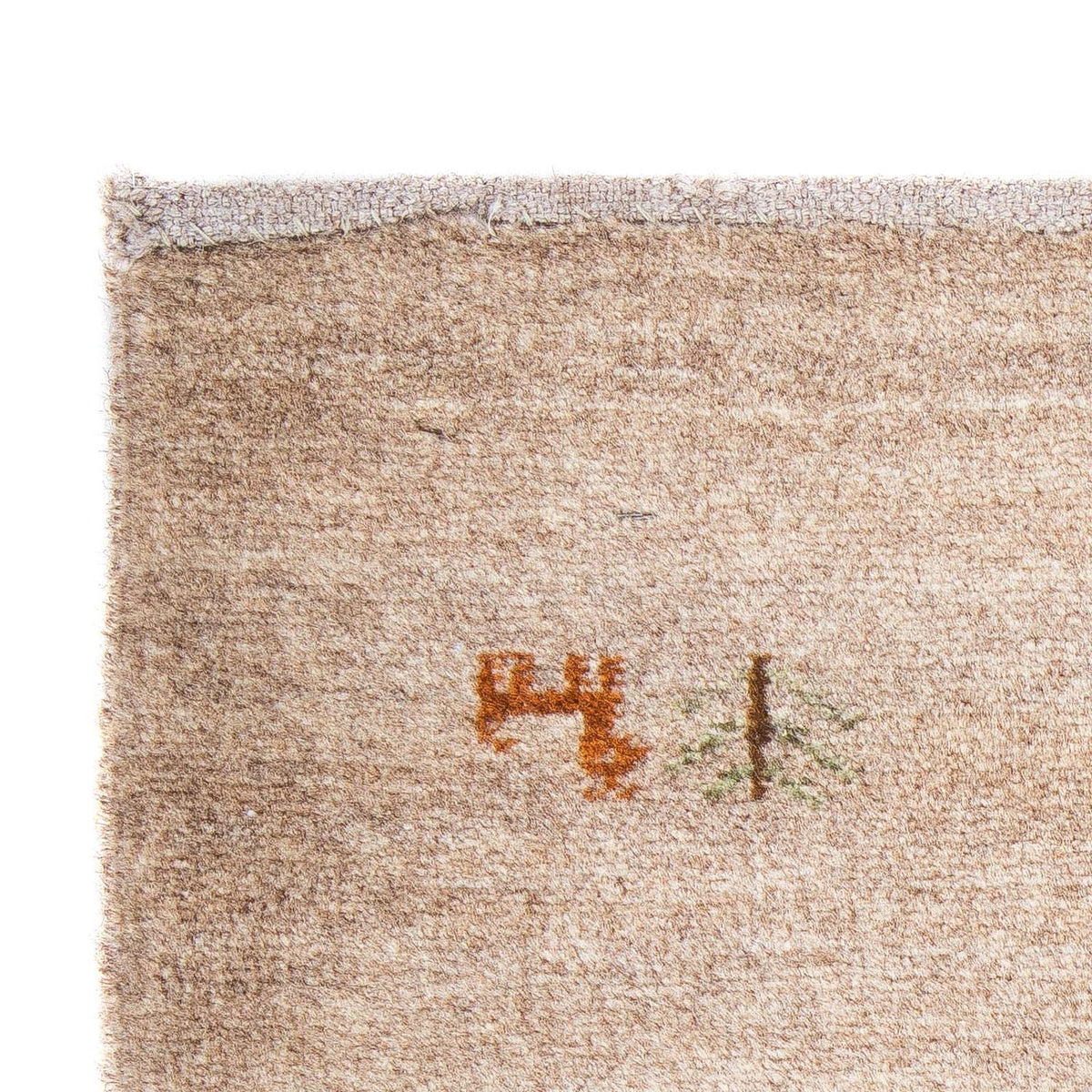 Gabbeh Rug - Loribaft Perser - 60 x 40 cm - light chocolate