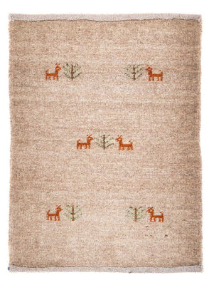 Gabbeh Rug - Loribaft Perser - 60 x 40 cm - light chocolate