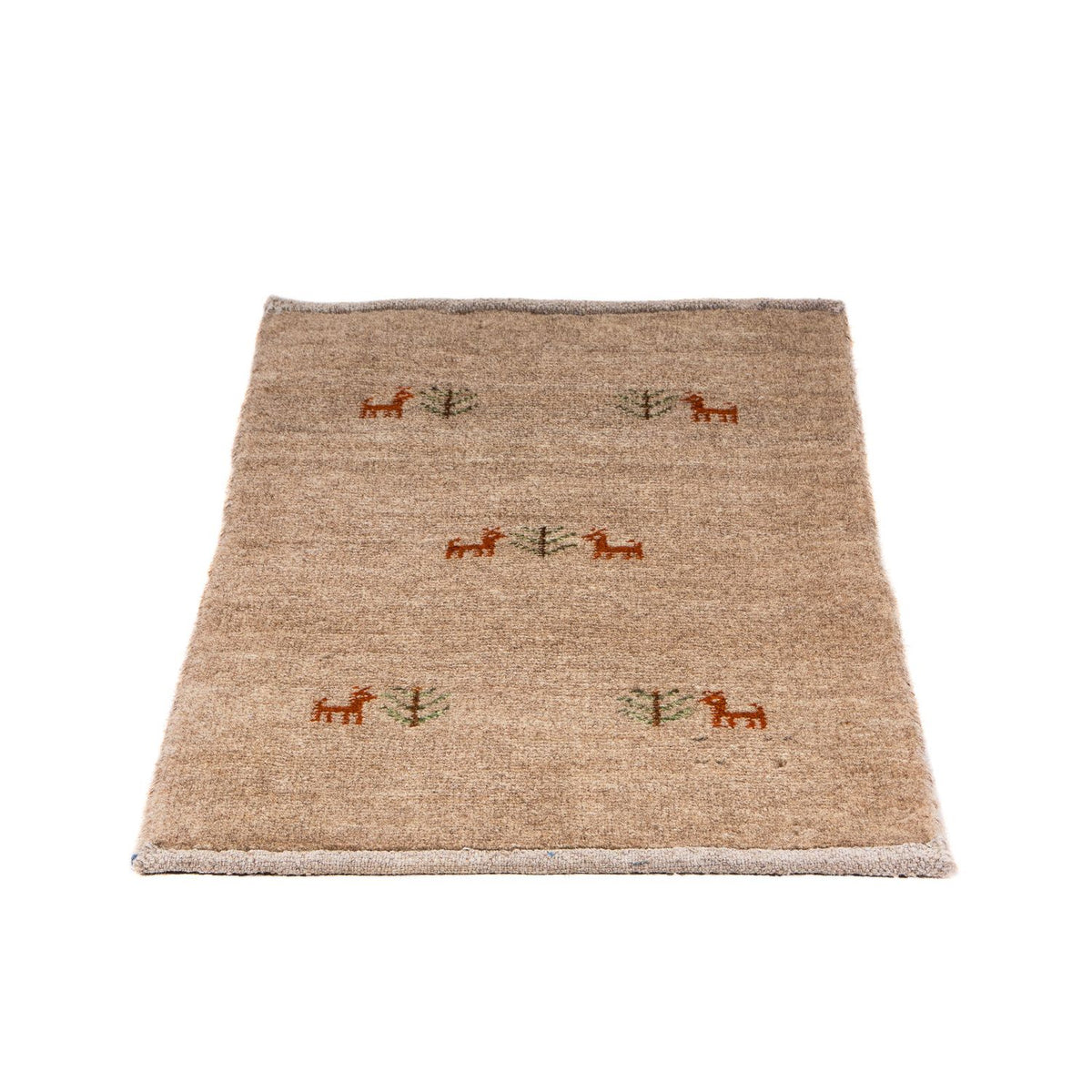 Gabbeh Rug - Loribaft Perser - 60 x 40 cm - light chocolate