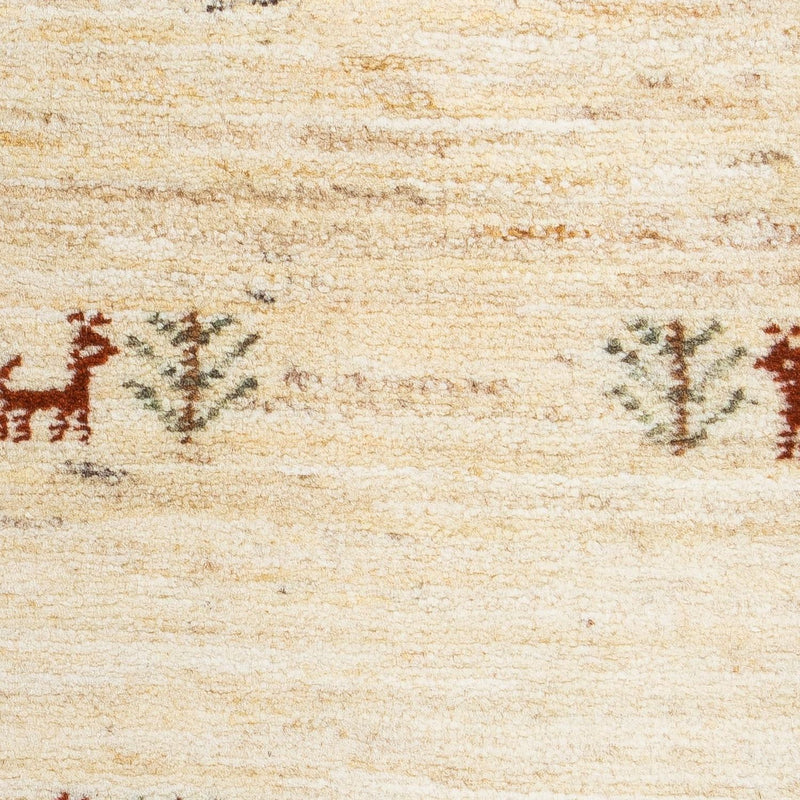 Gabbeh Rug - Loribaft Perser - 60 x 40 cm - beige