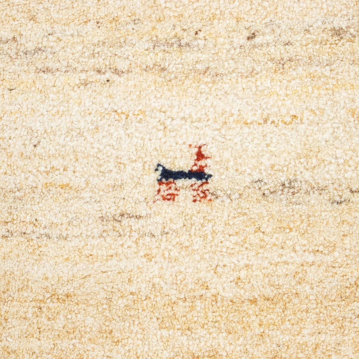 Gabbeh Rug - Loribaft Perser - 60 x 40 cm - beige