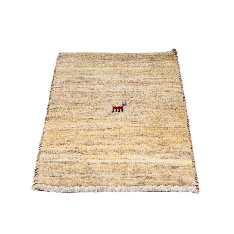 Gabbeh Rug - Loribaft Perser - 60 x 40 cm - beige