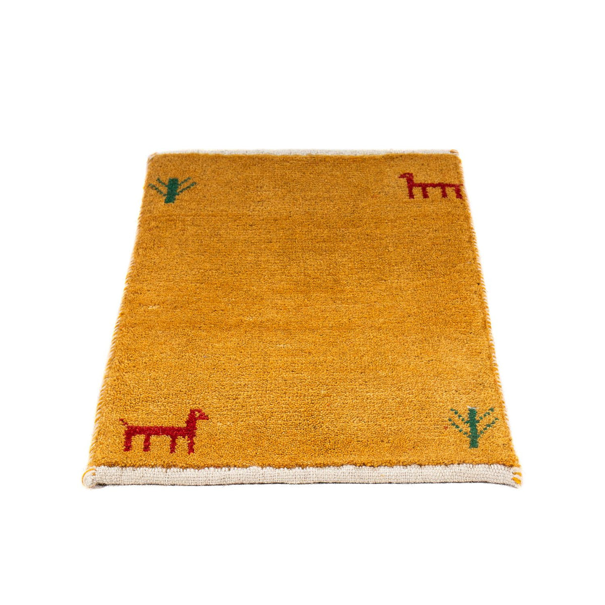Gabbeh Rug - Loribaft Perser - 60 x 40 cm - orange