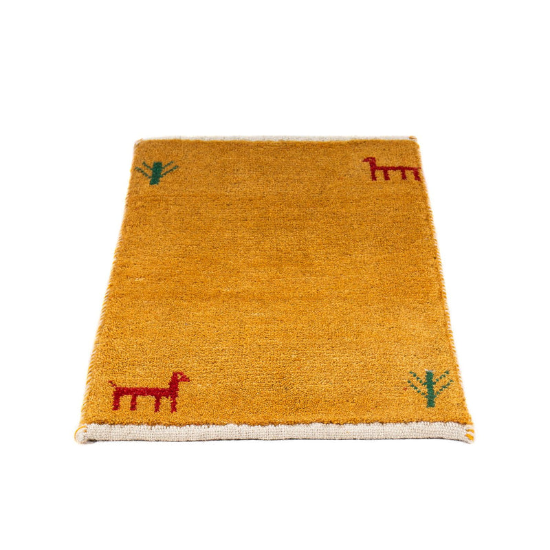 Gabbeh Rug - Loribaft Perser - 60 x 40 cm - orange
