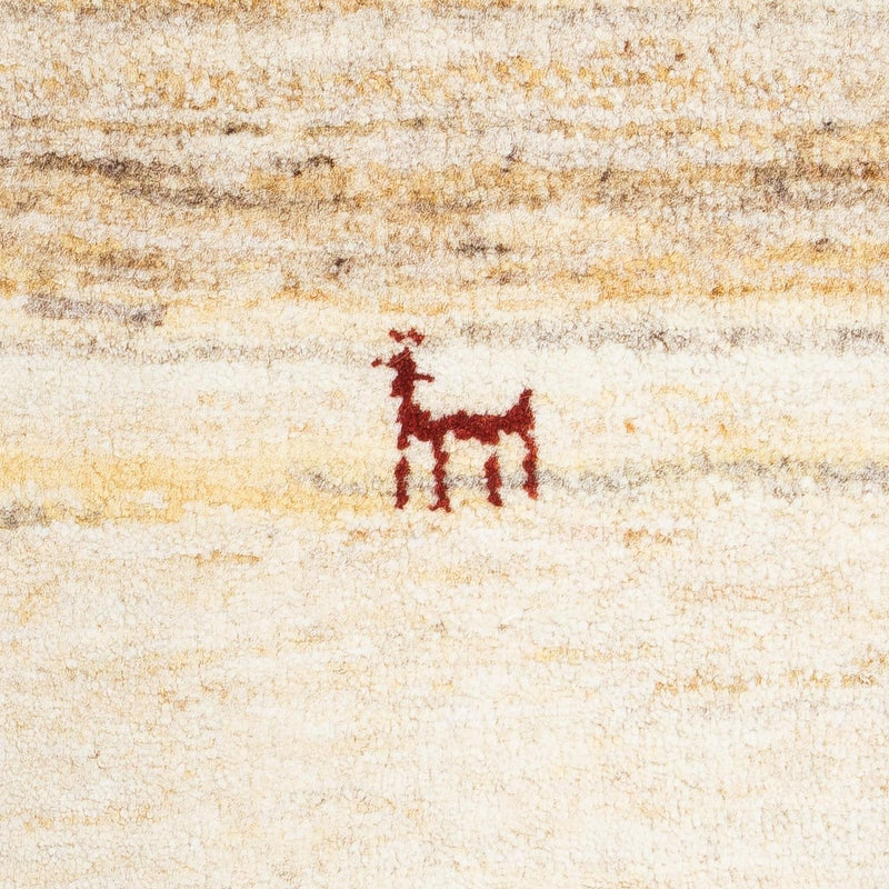 Gabbeh Rug - Perser - 60 x 40 cm - beige