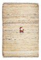 Persian Gabbeh Rug 60x40cm - Perserteppich Wollteppich
