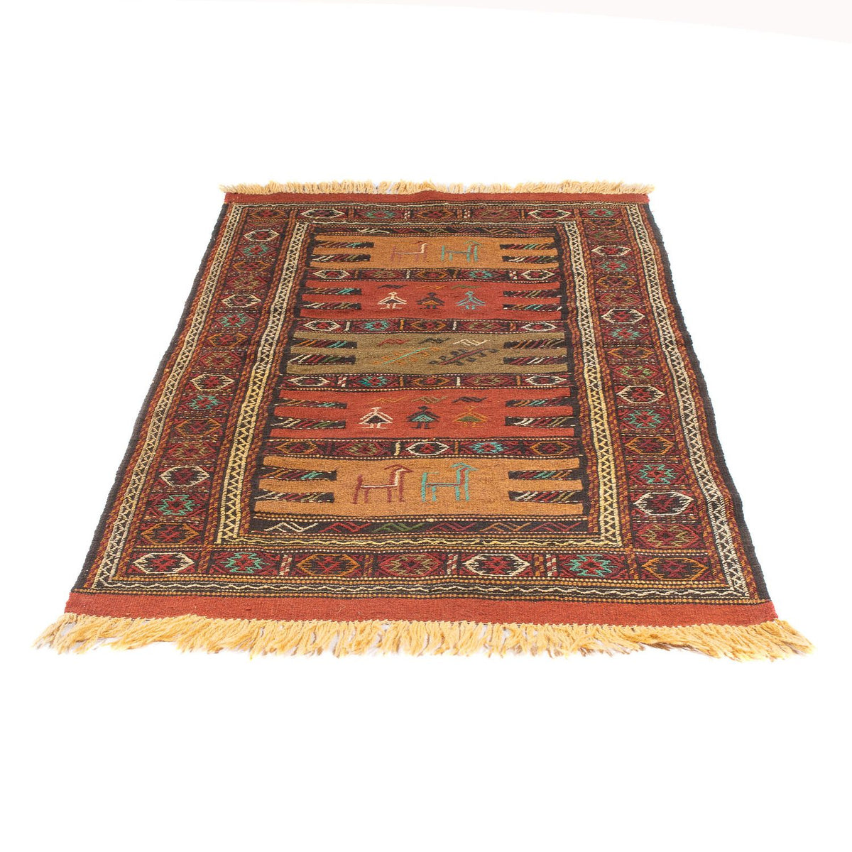 Kelim Rug - Oriental - 173 x 100 cm - multicolored