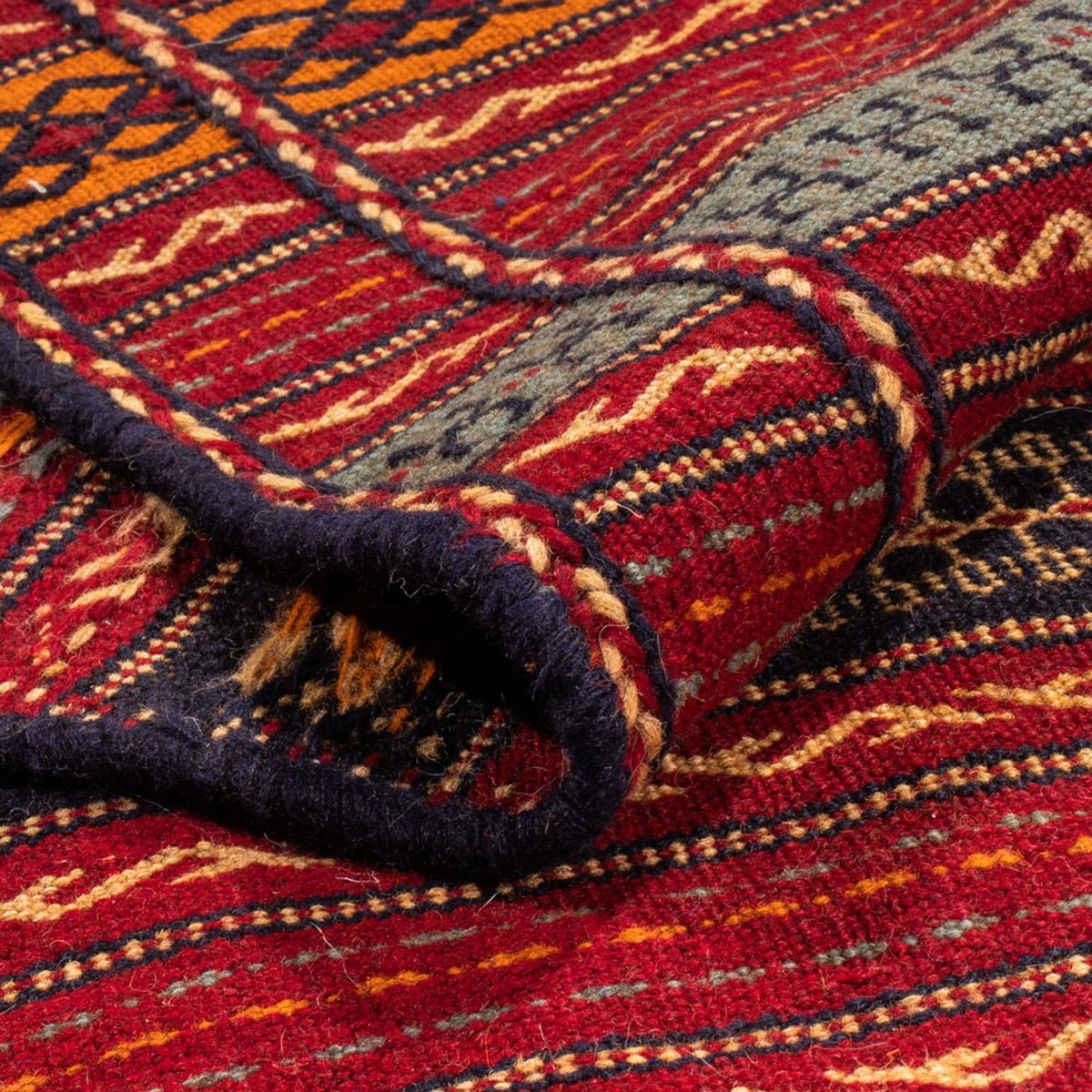 Runner Kelim Rug - Oriental - 300 x 83 cm - multicolored