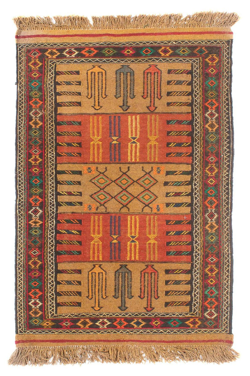 Kelim Rug - Oriental - 175 x 110 cm - multicolored