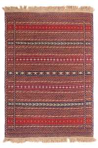 Kelim Rug - Oriental - 150 x 100 cm - multicolored