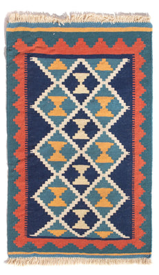 Kelim Rug - Oriental - 87 x 57 cm - multicolored