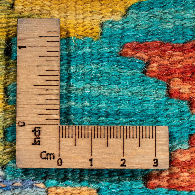 Runner Kelim Rug - Splash - 210 x 83 cm - multicolored