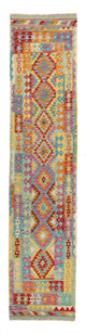 Kilim Maimana Rug 309x84cm - Wool Rug