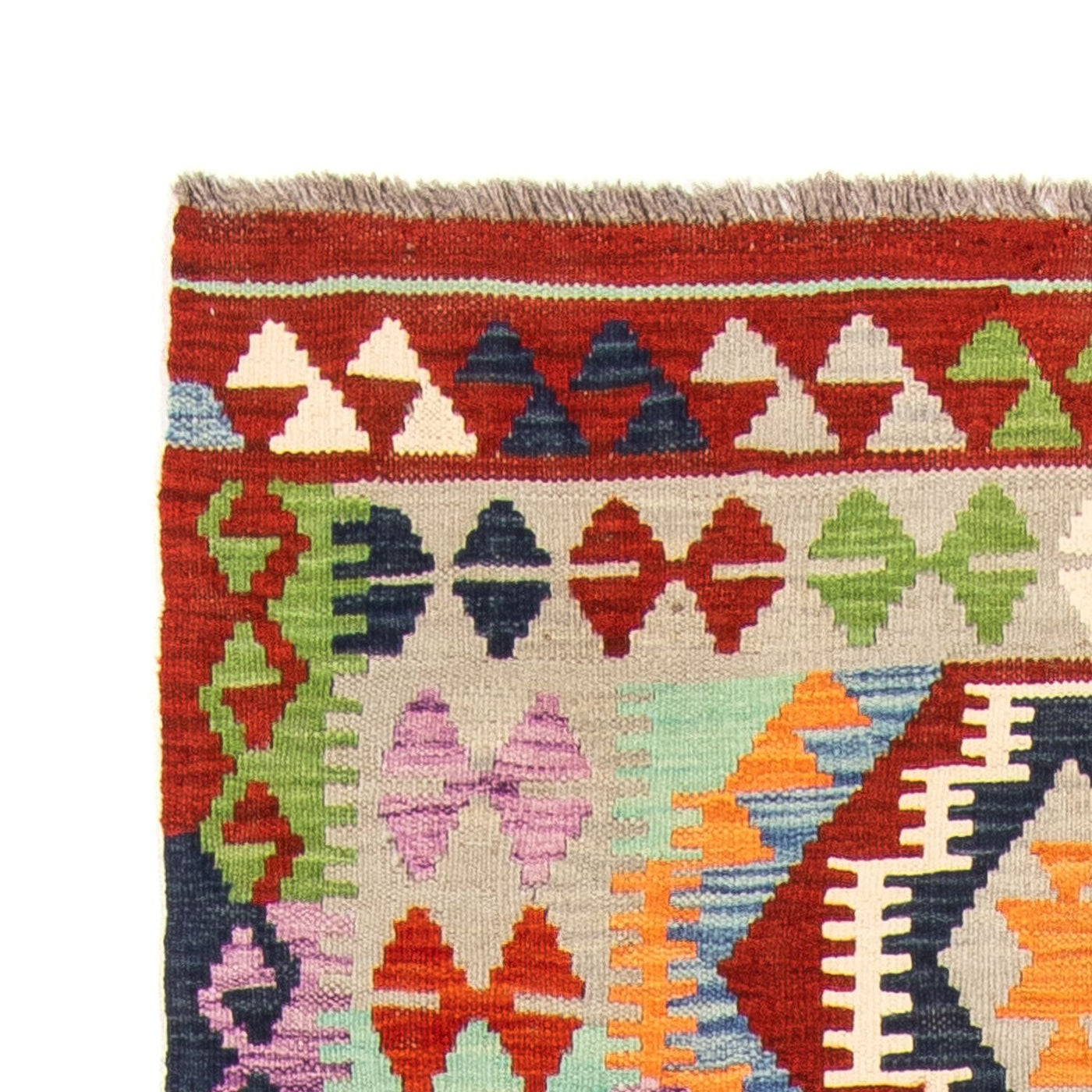 Kilim Maimana Rug 208x86cm - Wool Rug