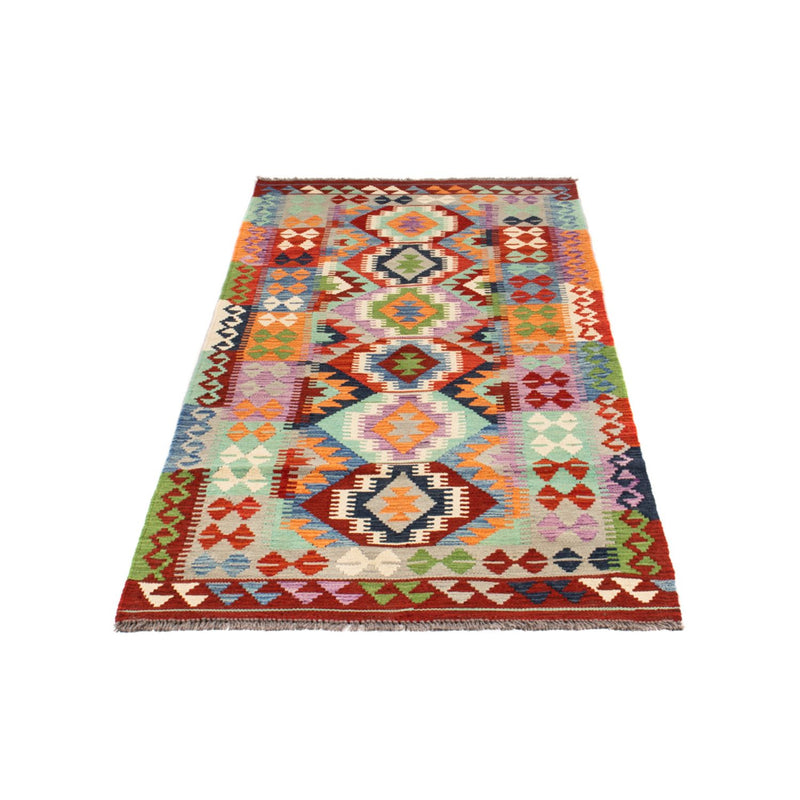 Runner Kelim Rug - Splash - 208 x 86 cm - multicolored