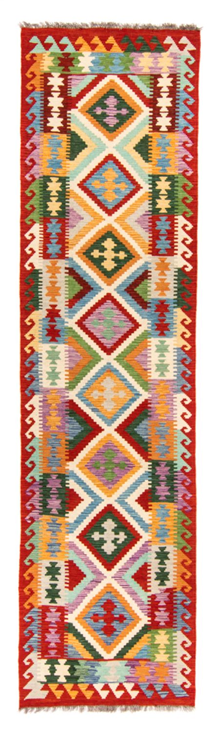 Runner Kelim Rug - Splash - 292 x 80 cm - multicolored
