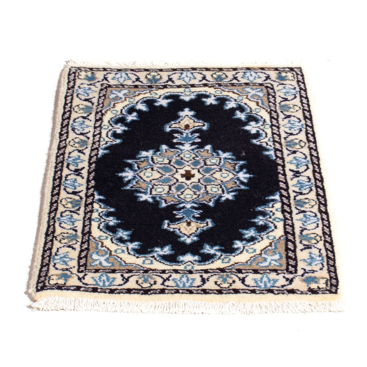 Perser Rug - Nain - 60 x 40 cm - dark blue