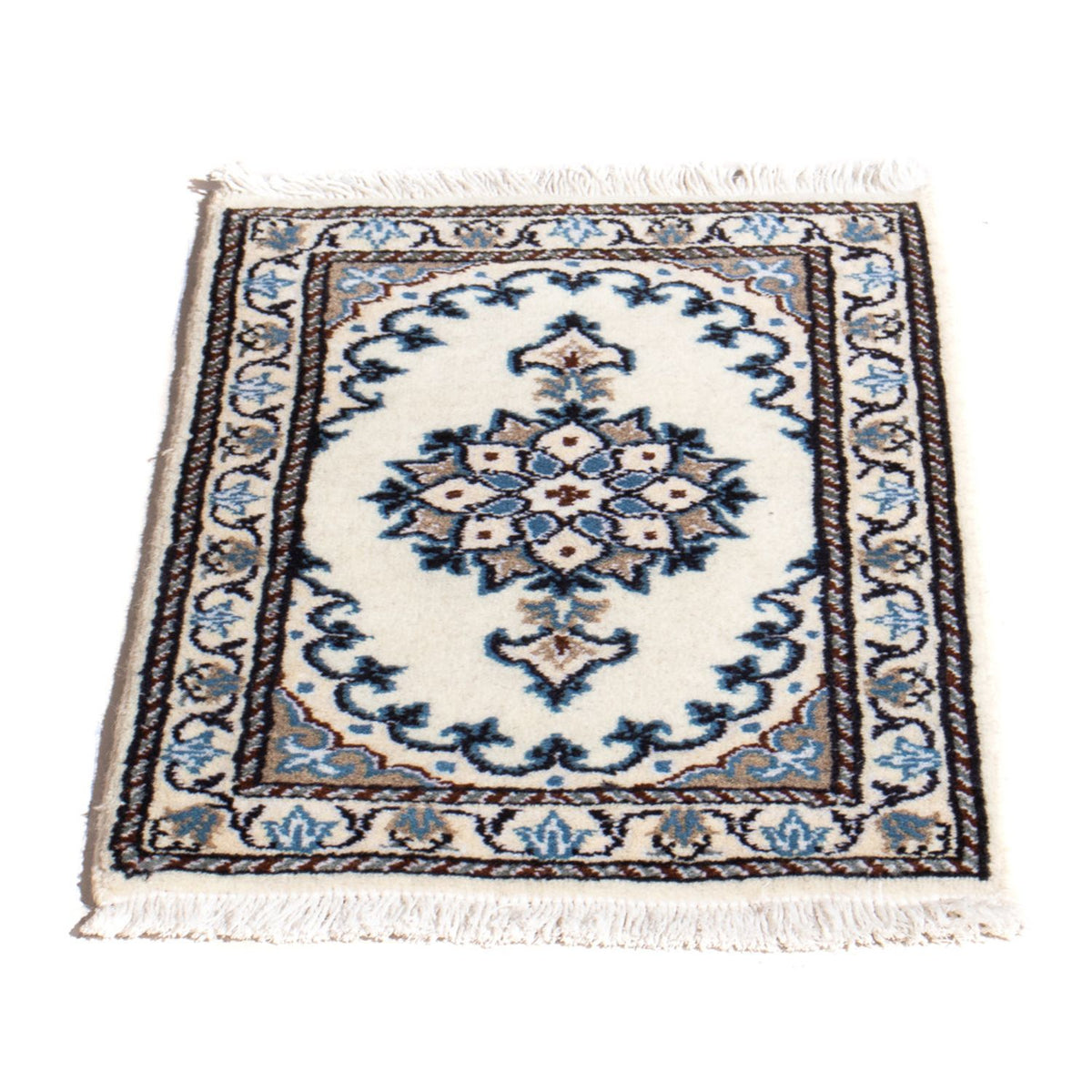 Perser Rug - Nain - 60 x 40 cm - light blue