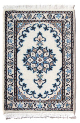 Perser Rug - Nain - 60 x 40 cm - light blue