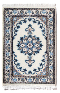 Perser Rug - Nain - 60 x 40 cm - light blue