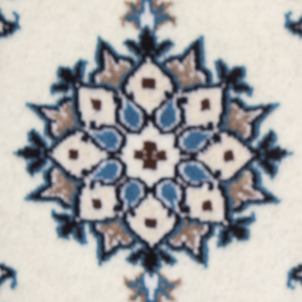 Perser Rug - Nain - 60 x 40 cm - light blue