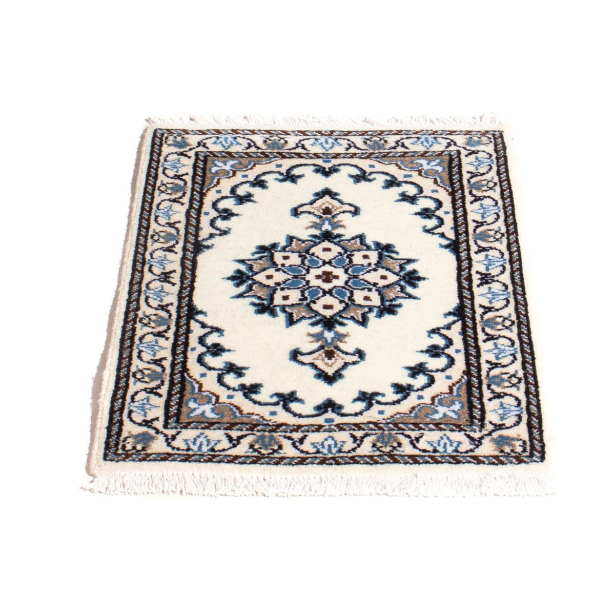 Perser Rug - Nain - 60 x 40 cm - light blue