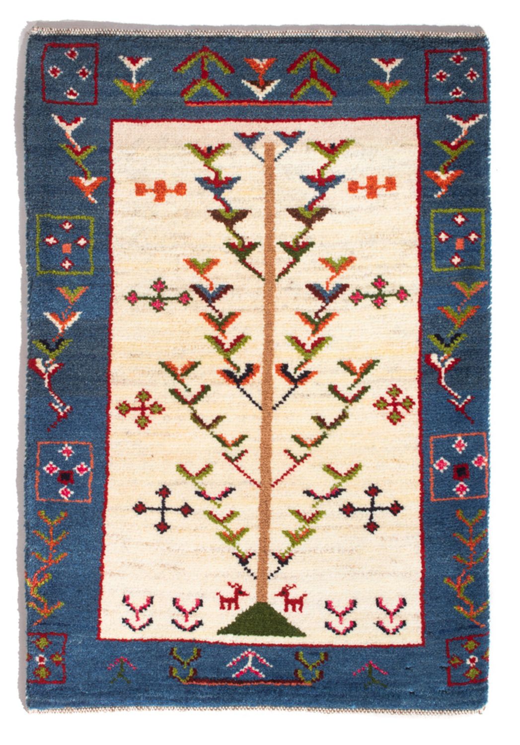 Gabbeh Rug - Perser - 92 x 63 cm - multicolored