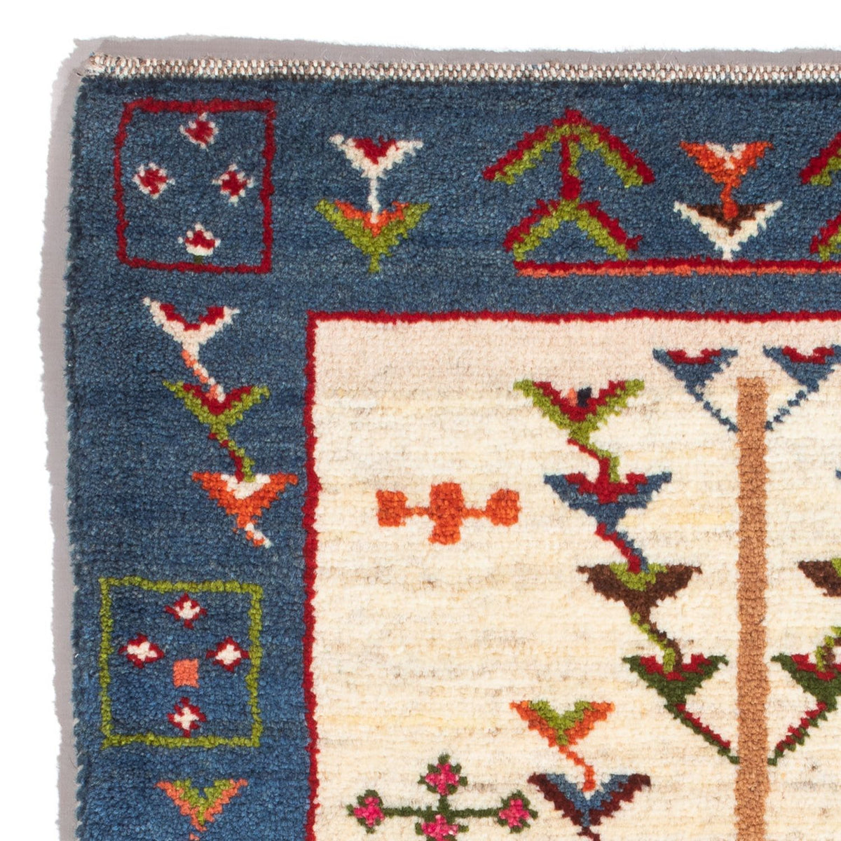 Persian Gabbeh Rug 63x92cm - Perserteppich Wollteppich