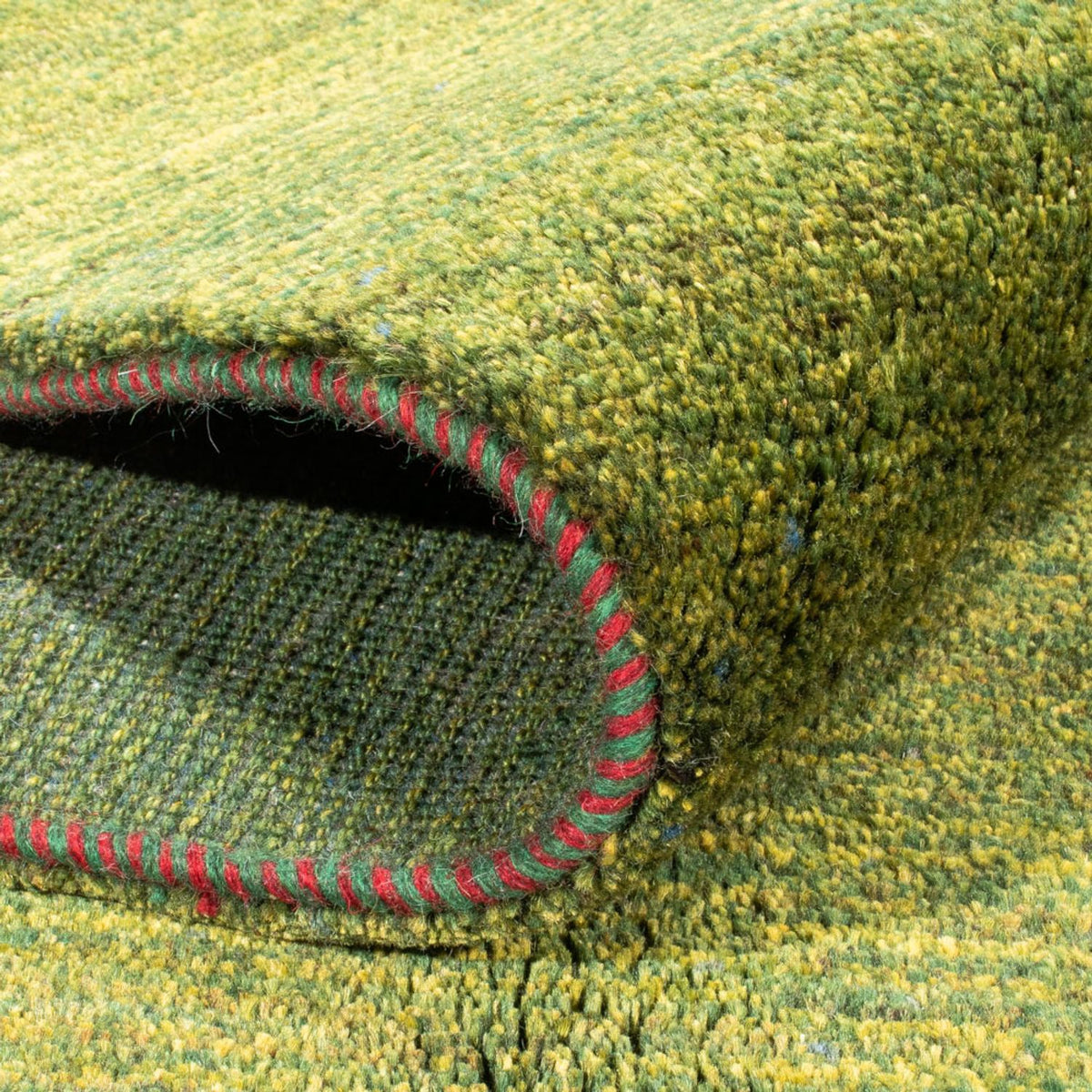 Gabbeh Rug - Perser - 195 x 154 cm - green