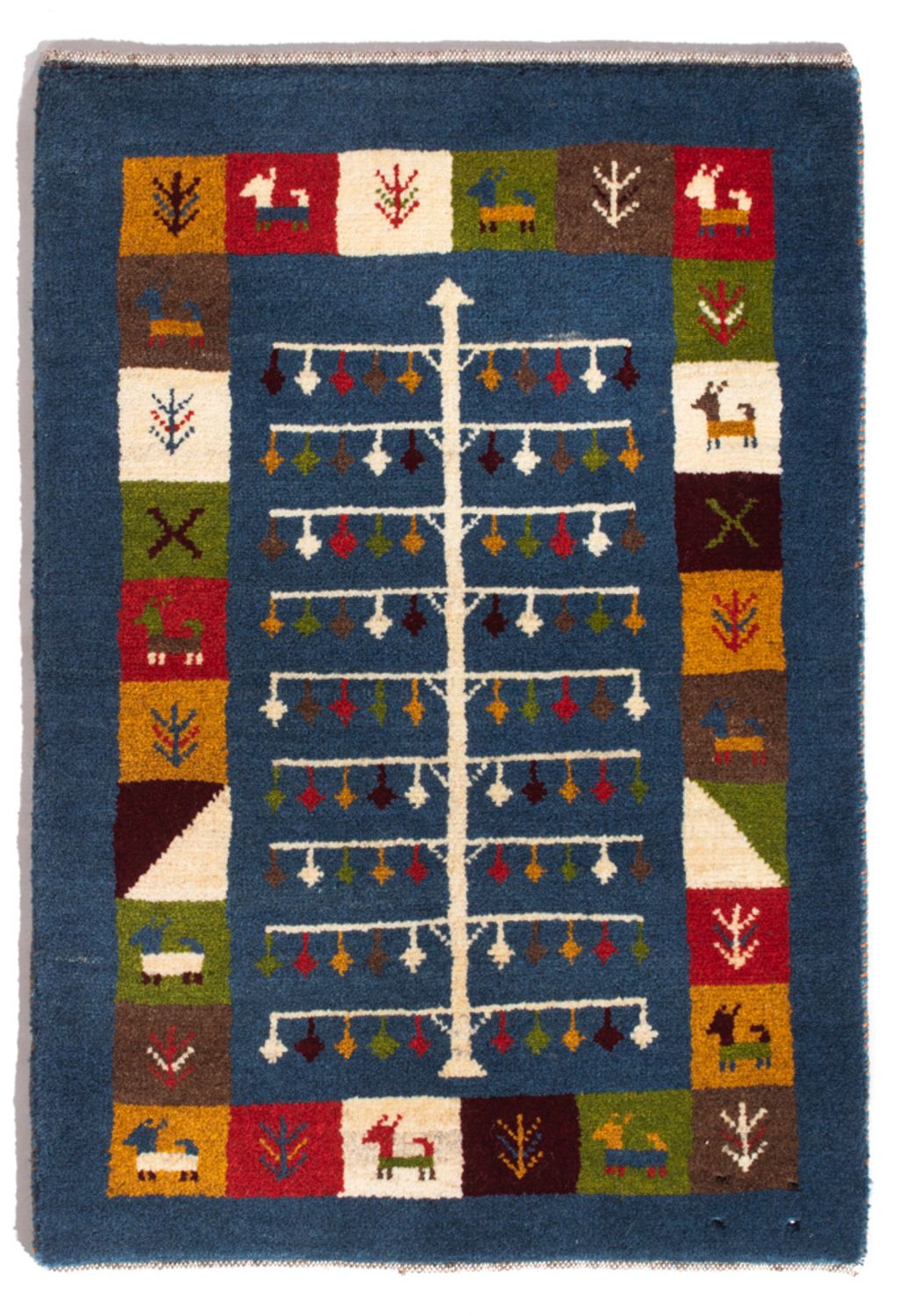 Gabbeh Rug - Perser - 90 x 62 cm - multicolored