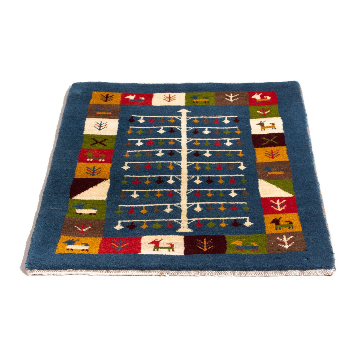 Gabbeh Rug - Perser - 90 x 62 cm - multicolored